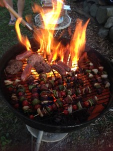 Dinner on the grill 